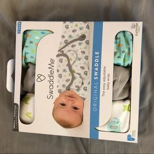 Swaddle Me Three piece adjustable swaddles